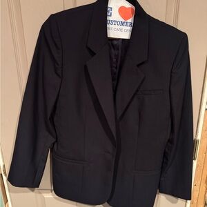 Classic Black Blazer - delta airlines flight gear